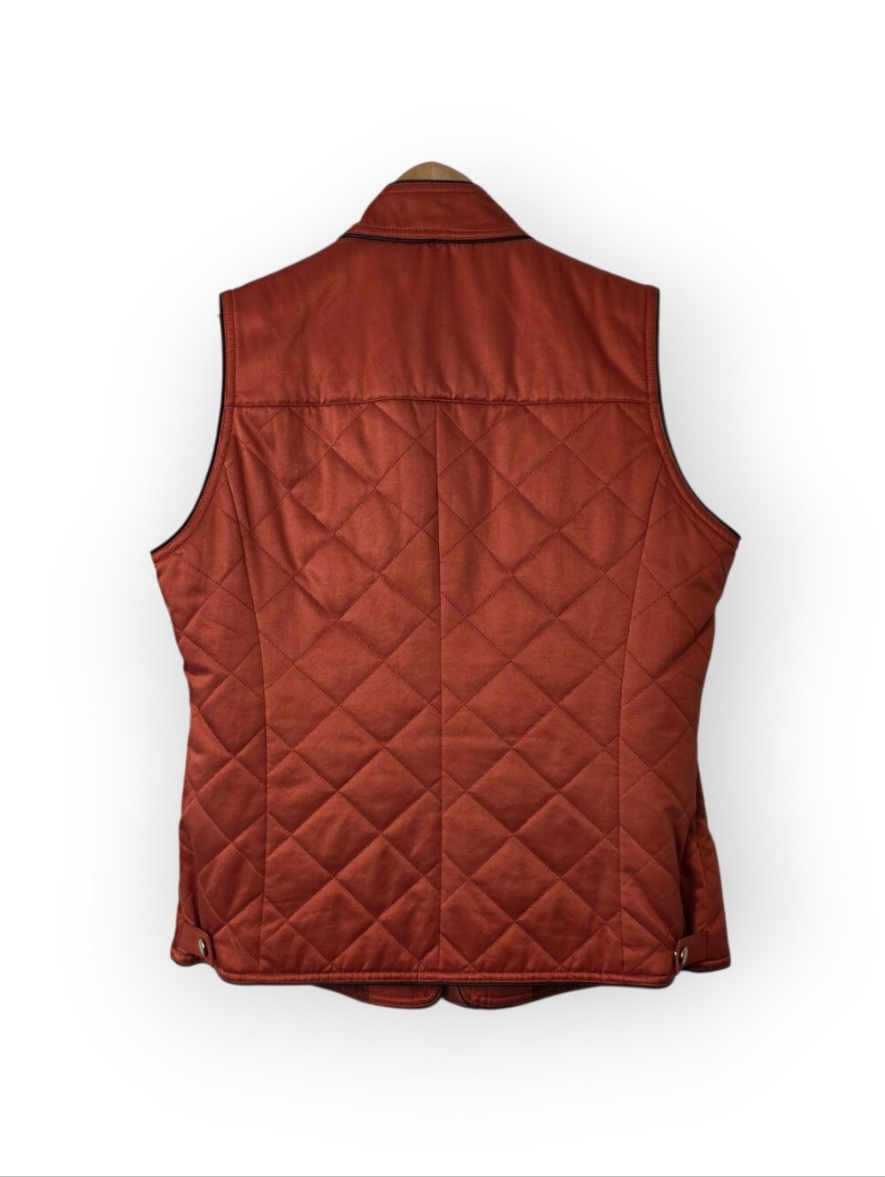 Pendleton Quilted Copper Diamond Women's Vest Medium - Picture 2 of 9